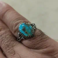 انگشتر فیروزه مردانه