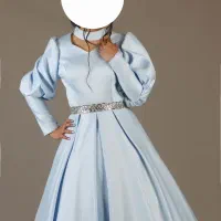 لباس مجلسی ساتن آمریکایی