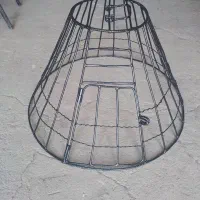 قفس گرد رنگ مشکی