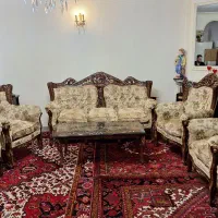 مبلمان استیل ۹ نفره تمیز