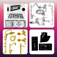 پک با50% تخفیف گازتوکار رومیزی هود سینک شیر NV725