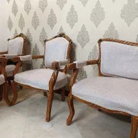 مبل و ناهارخوری چوب راش