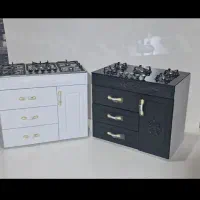 اجاق گاز طرح فر شیشه سکوریت