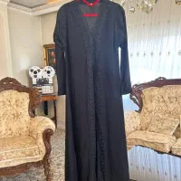 ماکسی عربی مدل عبا جنس حریر