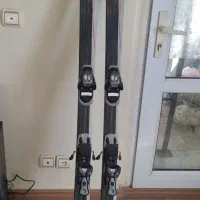 چوب اسکی و کفش برند سالمون
