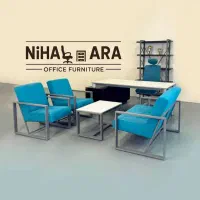 میز مبل لوازم اداری دفترکار سلنا52147صندلی خط توری