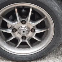 سه عدد رینگ اسپرت با لاستیک بالای 50درص