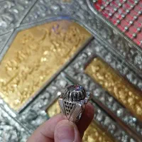 انگشتر توپاز سنتانیک رکاب پنبه