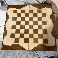 تخته نرد چوبی