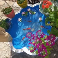 حوض گلدان سدمعبر کبابپز بتنی آبنما