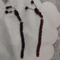 تسبیح هسته خرما و نقره کوب|کلکسیون اشیاء عتیقه|مشهد, چهارباغ|دیوار