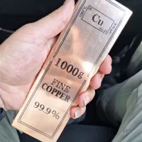شمش ۱ کیلویی مس وکیوم شده