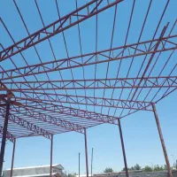 جوشکاری وبرشکاری سیار اجرای انواع اسکلت فلزی