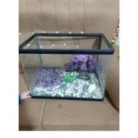 اکواریوم شیشه خم قاب دار