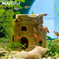 آکواریوم 1متری شیشه خم شرکتی