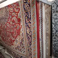 فرش فرزادآزادشهر تمام نخ ترین فرش ها۱۲متری قرمز