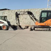 اجاره بابکت مینی بیل مکانیکی پیکور بیل بکهو خاور