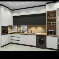 ساخت و نصب انواع کابینت وکمددیواری