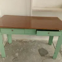میز کار چهار پایه اهنی