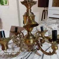 لوستر قدیمی 4 شعله