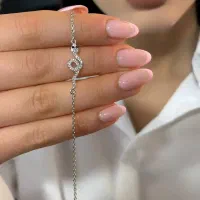 دستبند جواهری نقره اصلی ۹۲۵