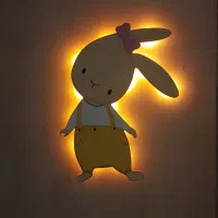 خرگوش نور مخفی چراغ خواب