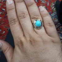 فیروزه سنگ سیاه دوپوست نیشابور