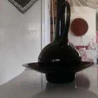 گلاب پاش شیشه ای مشکی