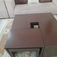 میز جلو مبلی  mdf  ۸ تیکه
