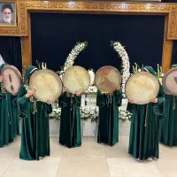 گروه دف نوازان و عروسی خوانی مذهبی نوای مشکات
