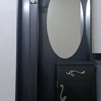 جا کفشی آینه دار با جالباسی