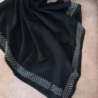 روسری مشکی مجلسی