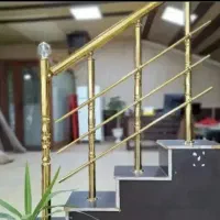 نرده استیل استاتیک آلومینیوم راه پله