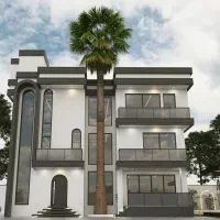 طراحی نقشه کشی پلان ویلا بازسازی ساختمان سازه نما.