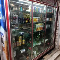 یخچال ویترینی ۶در (تماس ساعت ۷ شب به بعد)