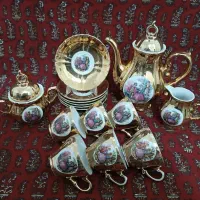 سرویس قهوه خوری ۱۷ پارچه دنسی