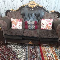 مبل ۷ نفره راحتی تشک نرم در حد فروش بعلت نداشتن جا
