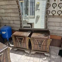 ۴عدد کشو چوب آینه و تخت
