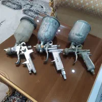سه عدد پیستوله رنگ