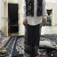 مانتو شلوار سه تیکه زغالی