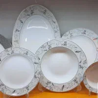 پیش دستی چینی زرین طرح گلوریا