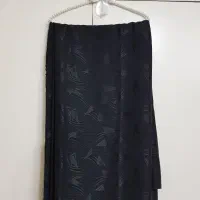 چادر مشکی طرح دار