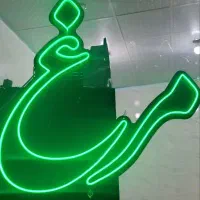 چراغ نئون مرغ پایه خورد کن مرغ