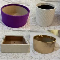 تعدای باکس گل و هدیه
