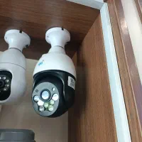دوربین لامپی سیم کارتی/چرخشی/صدا دوطرفه