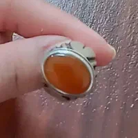 انگشتر مردانه عقیق یمنی