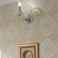 چراغ لوستر دیوارکوب کریستال والتر آلمان تک شاخه