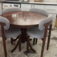 میز ناهارخوری نو نو  تمام چوب گردو اصل