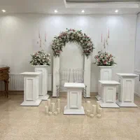 گل آرایی بادکنک ارایی جایگاه نامزدی ماشین عروس