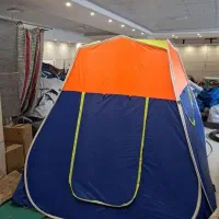 چادر رنگارنگ مسافرتی آسان بازشو